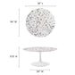 Lippa 36" Round Terrazzo Coffee Table, EEI-5719 FredCo