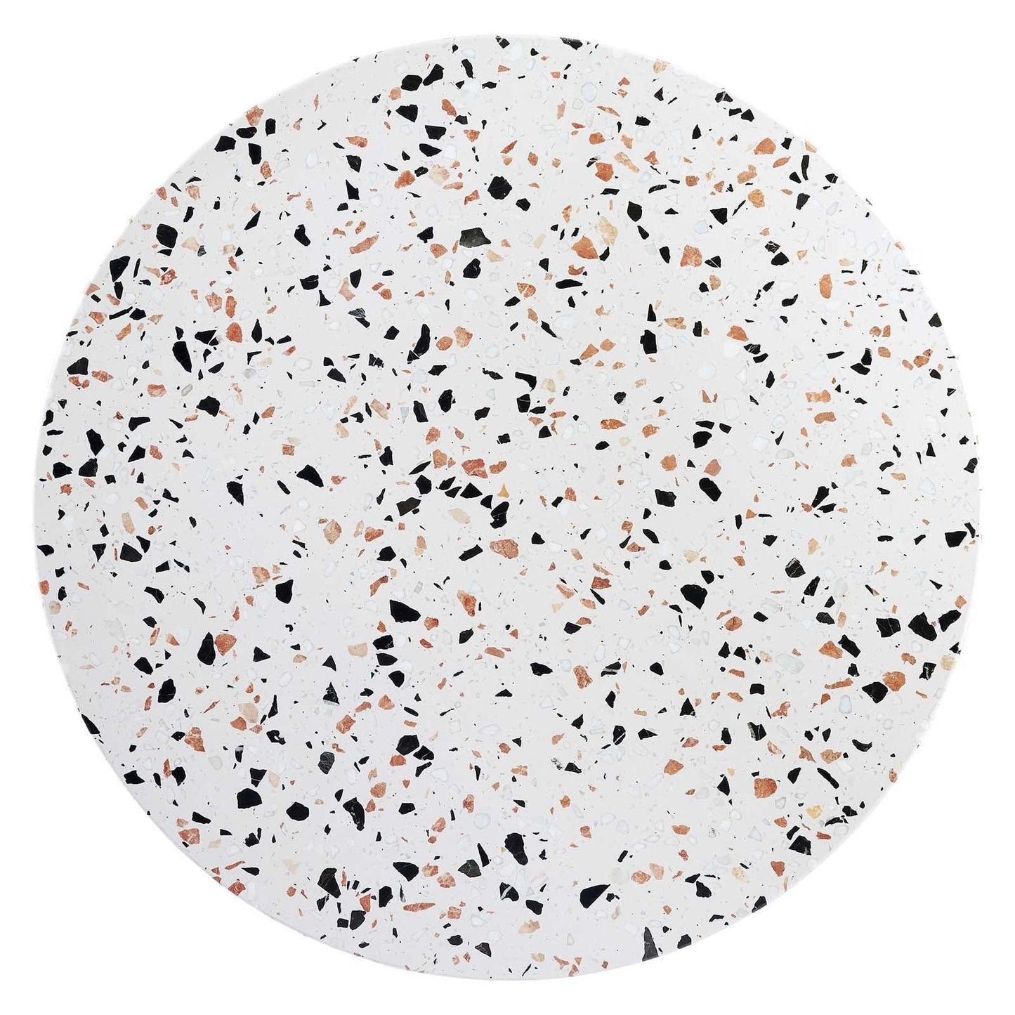 Lippa 36" Round Terrazzo Coffee Table, EEI-5720 FredCo