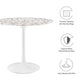 Lippa 36" Round Terrazzo Dining Table, EEI-5713 FredCo