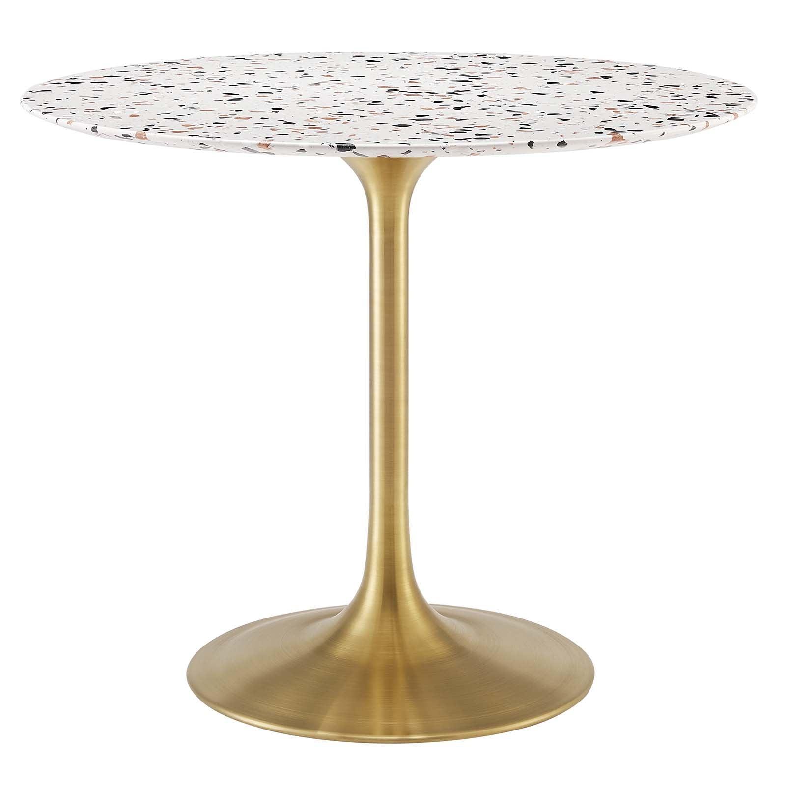 Lippa 36" Round Terrazzo Dining Table, EEI-5715 FredCo