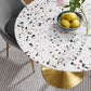 Lippa 36" Round Terrazzo Dining Table, EEI-5715 FredCo