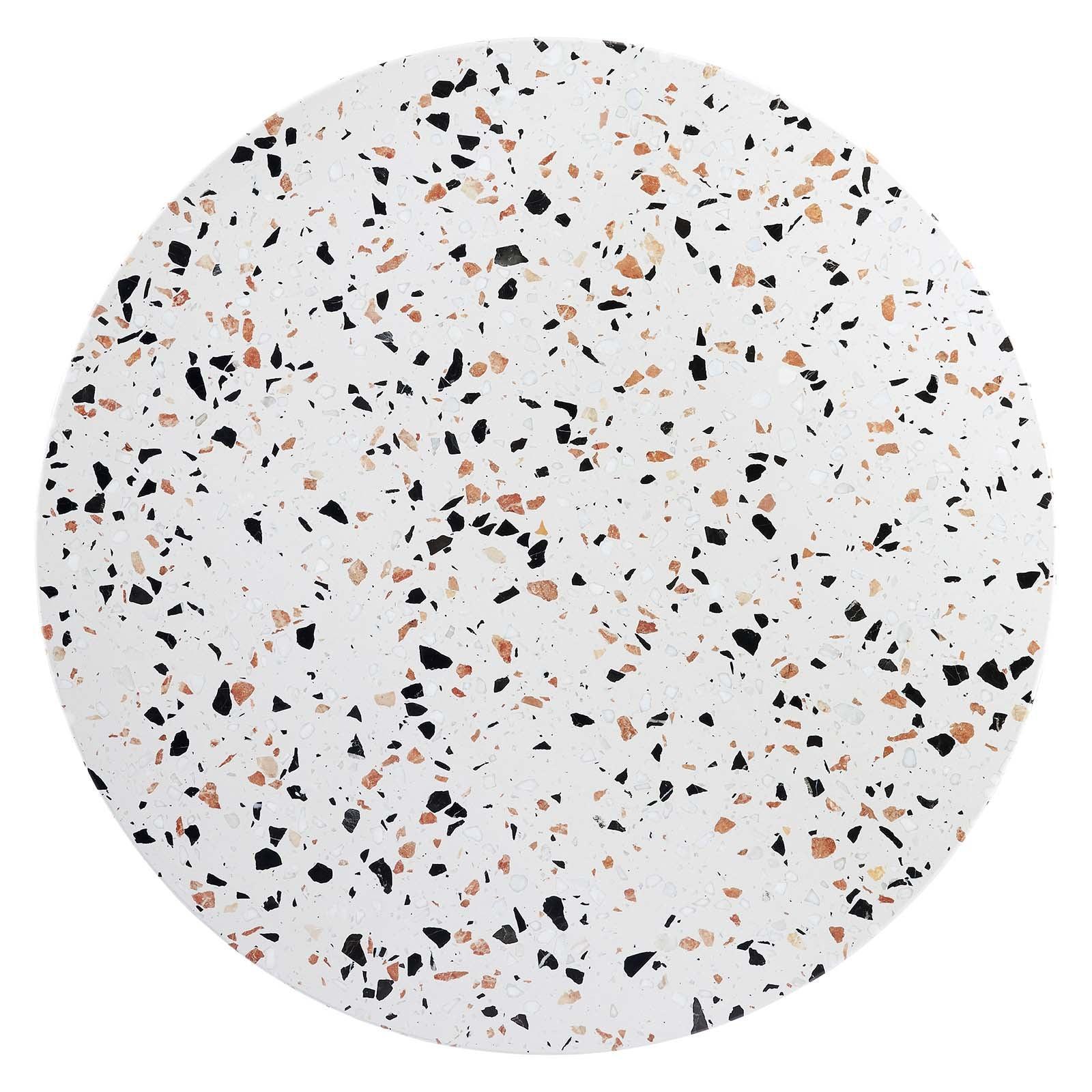 Lippa 36" Round Terrazzo Dining Table, EEI-5716 FredCo