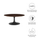 Lippa 36" Round Wood Coffee Table, EEI-4882 FredCo
