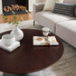 Lippa 36" Round Wood Coffee Table, EEI-4882 FredCo