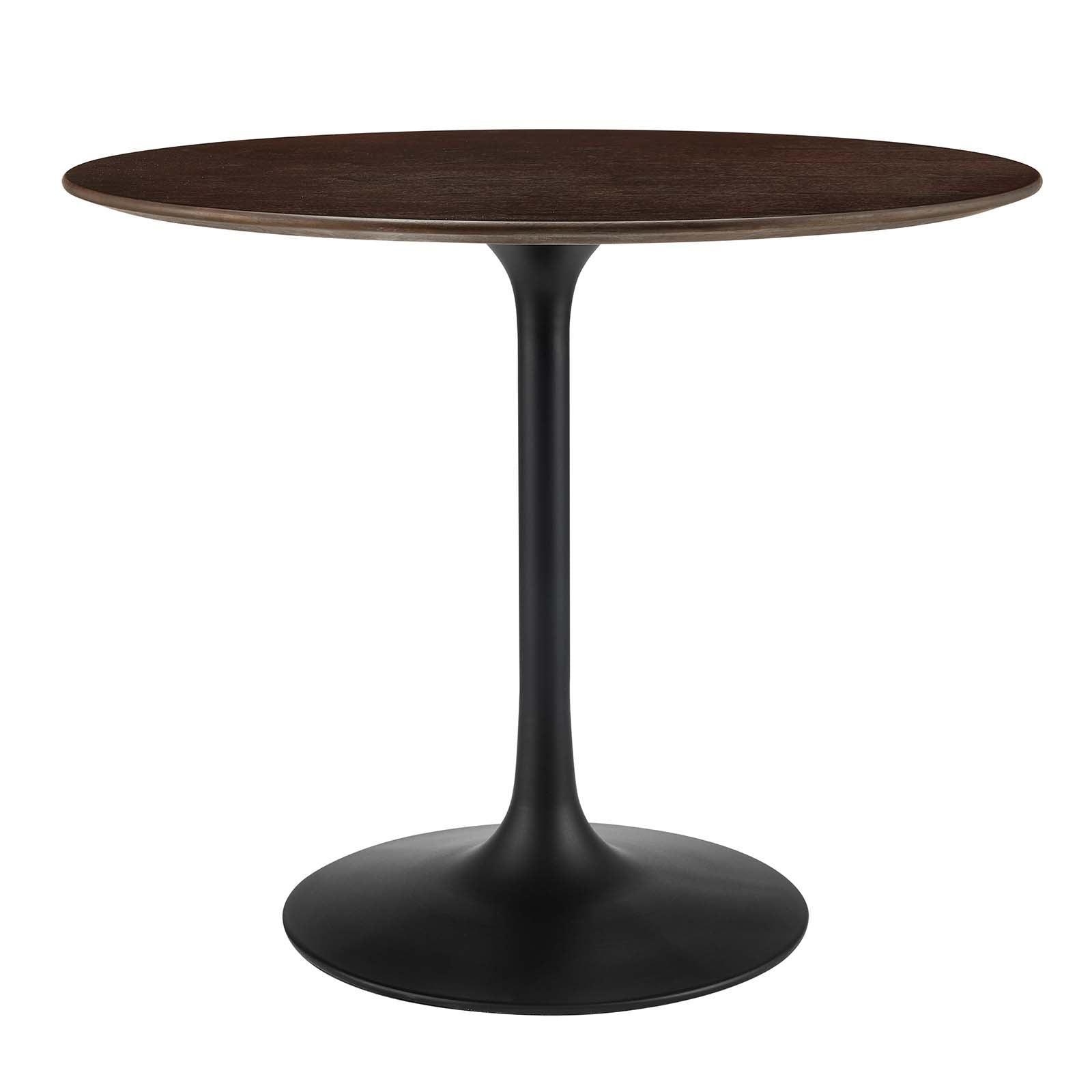 Lippa 36" Round Wood Dining Table, EEI-4862 FredCo