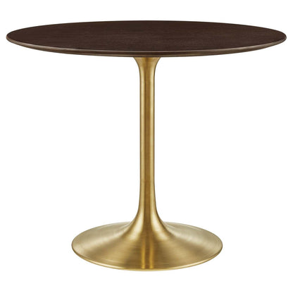 Lippa 36" Round Wood Dining Table, EEI-5214 FredCo
