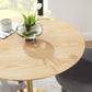 Lippa 36" Round Wood Dining Table, EEI-5215 FredCo