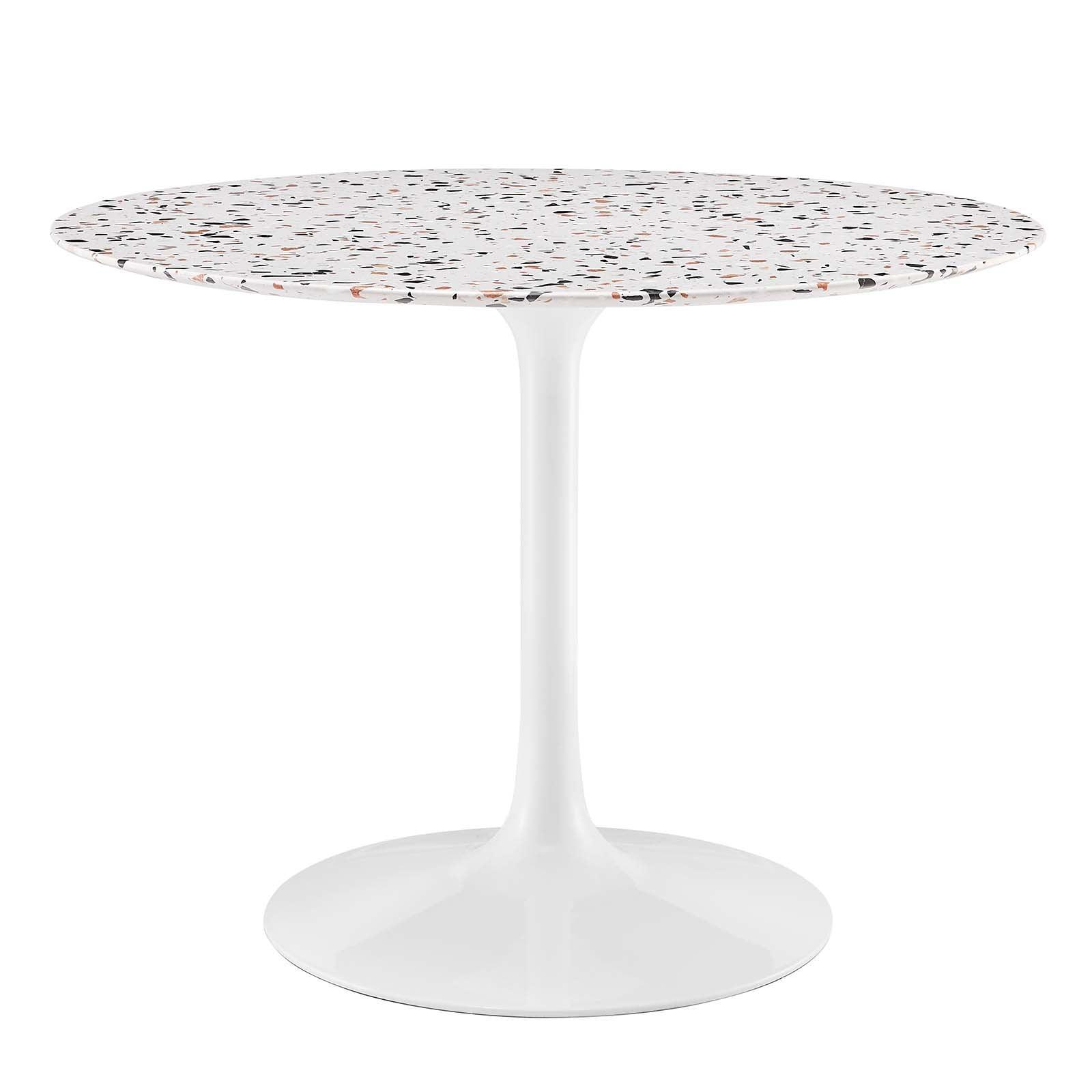Lippa 40" Round Terrazzo Dining Table, EEI-5722 FredCo