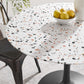 Lippa 40" Round Terrazzo Dining Table, EEI-5725 FredCo