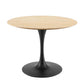 Lippa 40" Round Wood Dining Table, EEI-4871 FredCo
