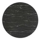 Lippa 48" Round Artificial Marble Dining Table, EEI-4877 FredCo