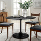 Lippa 48" Round Solid Wood Dining Table by Modway FredCo