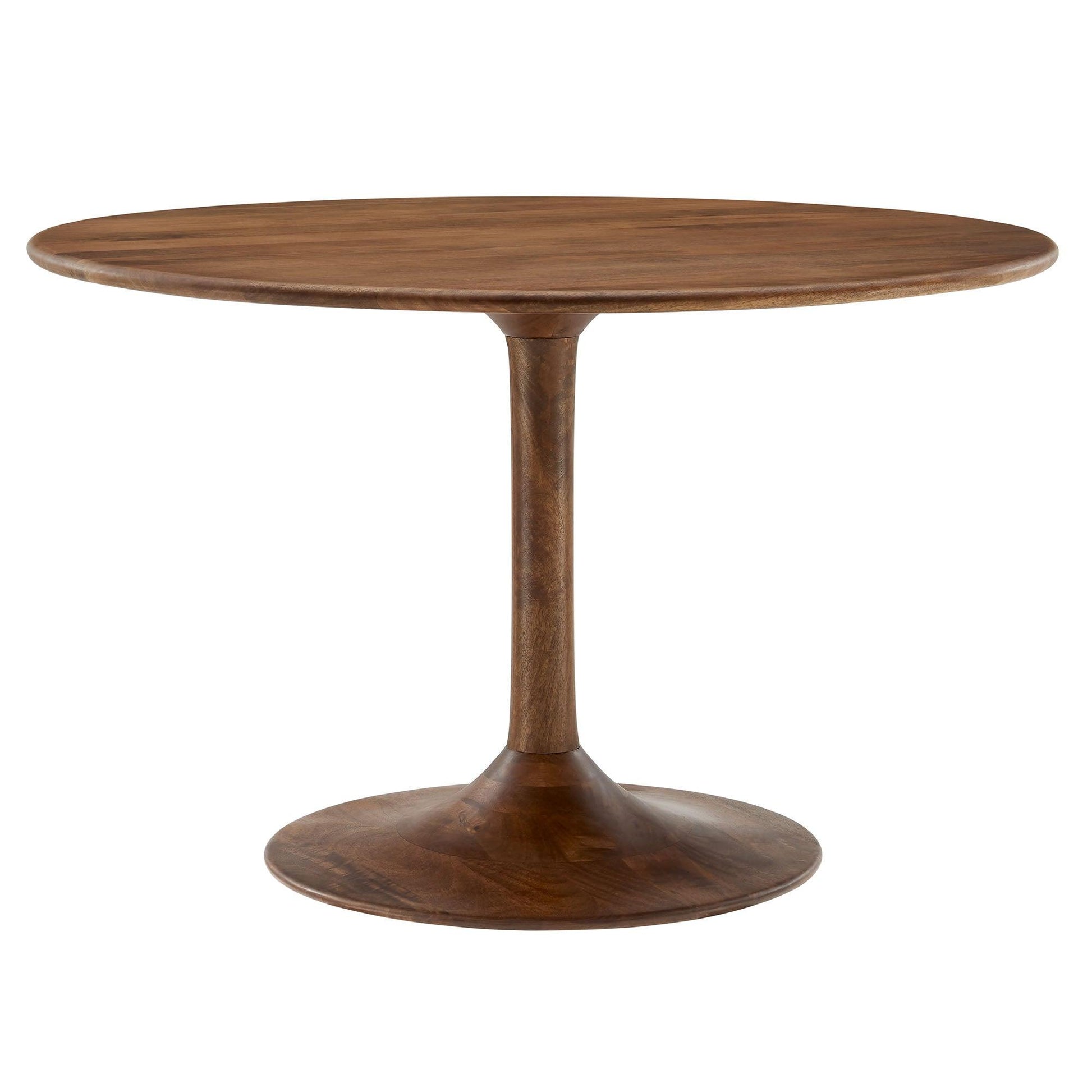 Lippa 48" Round Solid Wood Dining Table by Modway FredCo