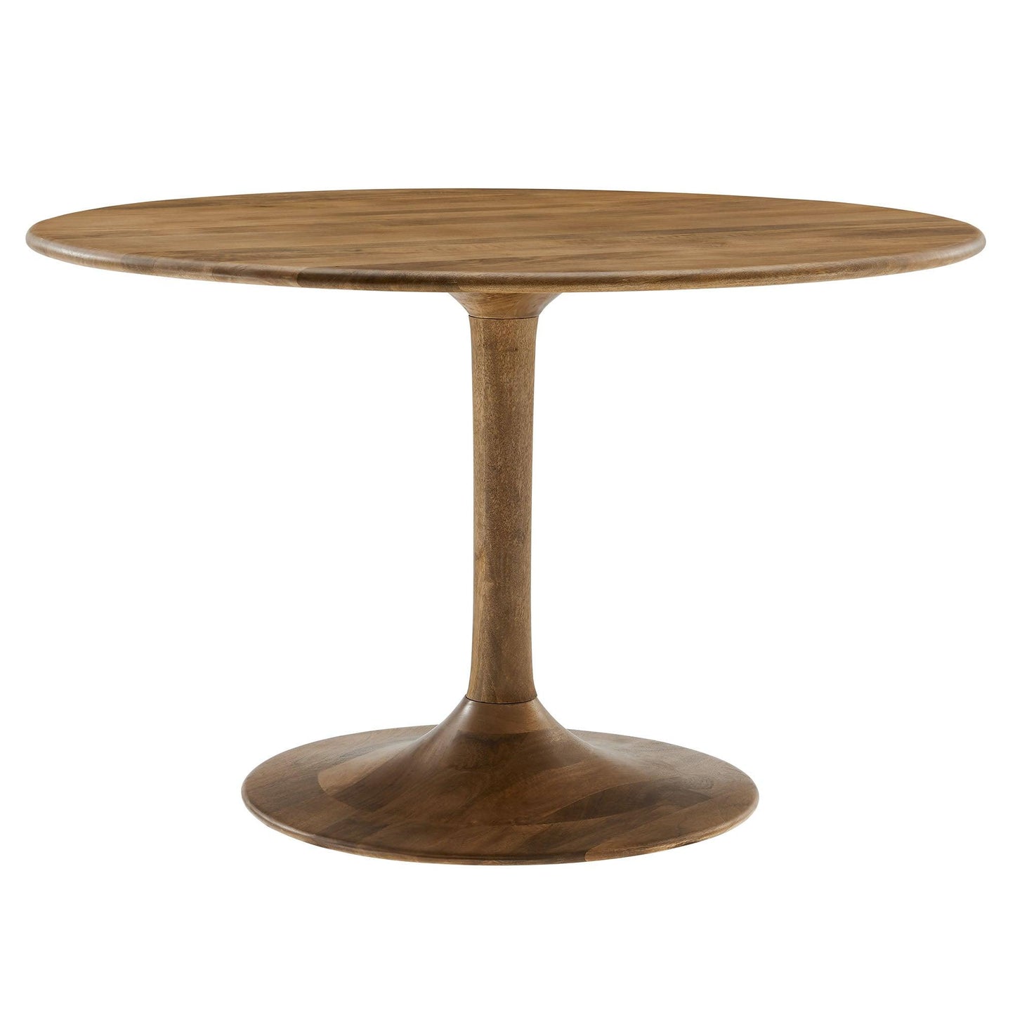 Lippa 48" Round Solid Wood Dining Table by Modway FredCo