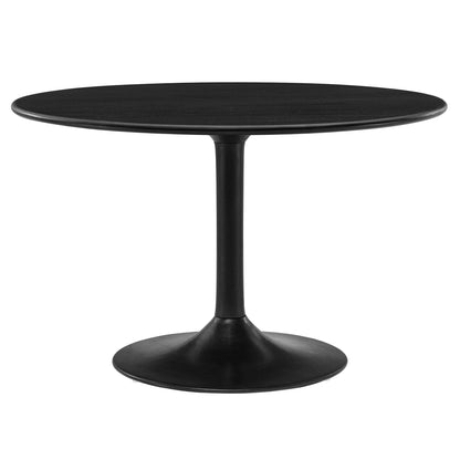 Lippa 48" Round Solid Wood Dining Table by Modway FredCo
