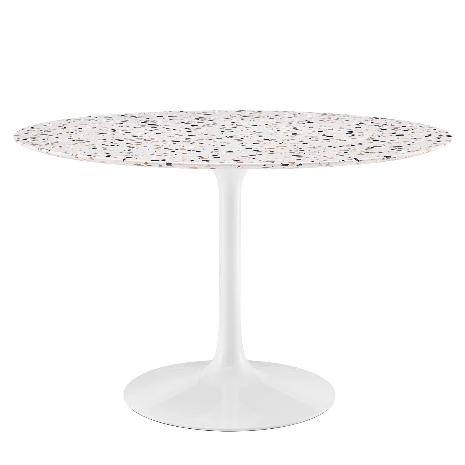 Lippa 48" Round Terrazzo Dining Table, EEI-5728 FredCo