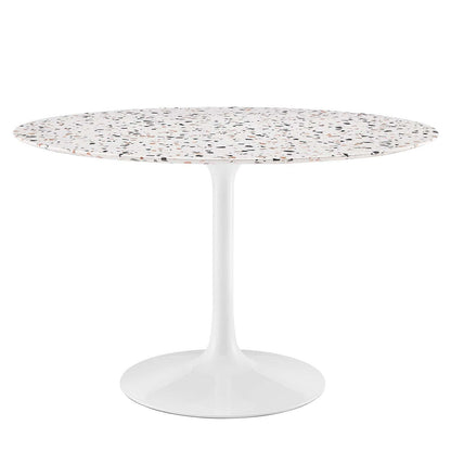 Lippa 48" Round Terrazzo Dining Table, EEI-5728 FredCo