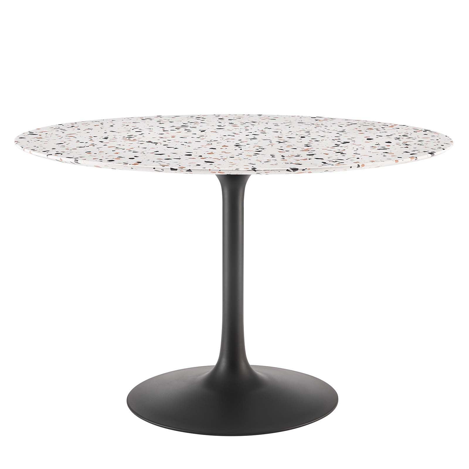 Lippa 48" Round Terrazzo Dining Table, EEI-5731 FredCo