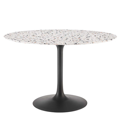 Lippa 48" Round Terrazzo Dining Table, EEI-5731 FredCo