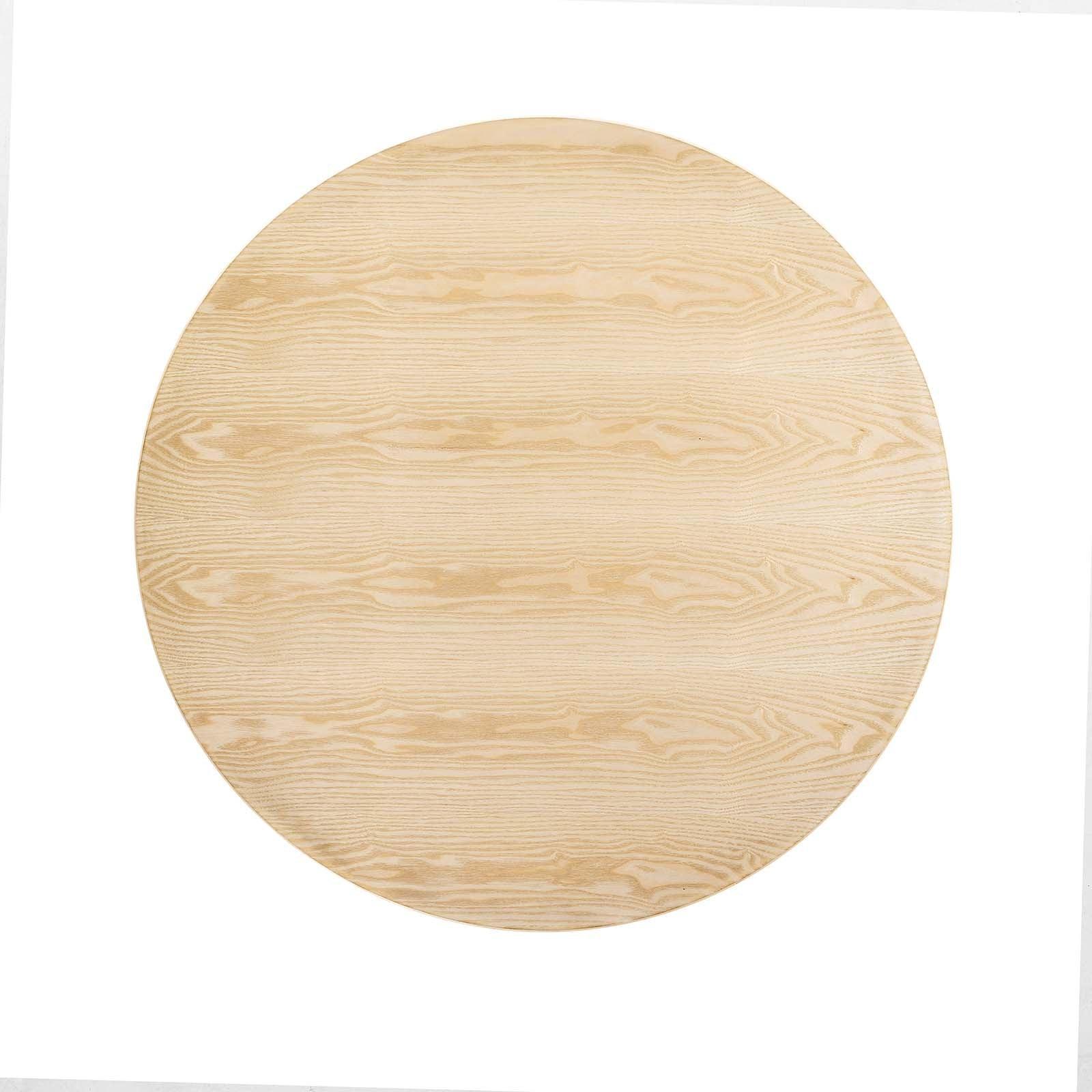 Lippa 48" Round Wood Dining Table, EEI-5231 FredCo