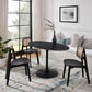 Lippa 54" Oval Artificial Marble Dining Table, EEI-4880 FredCo