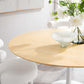 Lippa 60" Round Dining Table, EEI-5176 FredCo