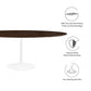 Lippa 78" Oval Dining Table, EEI-5196 FredCo