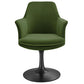 Lippa Performance Velvet Swivel Dining Armchair by Modway FredCo