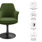 Lippa Performance Velvet Swivel Dining Armchair by Modway FredCo