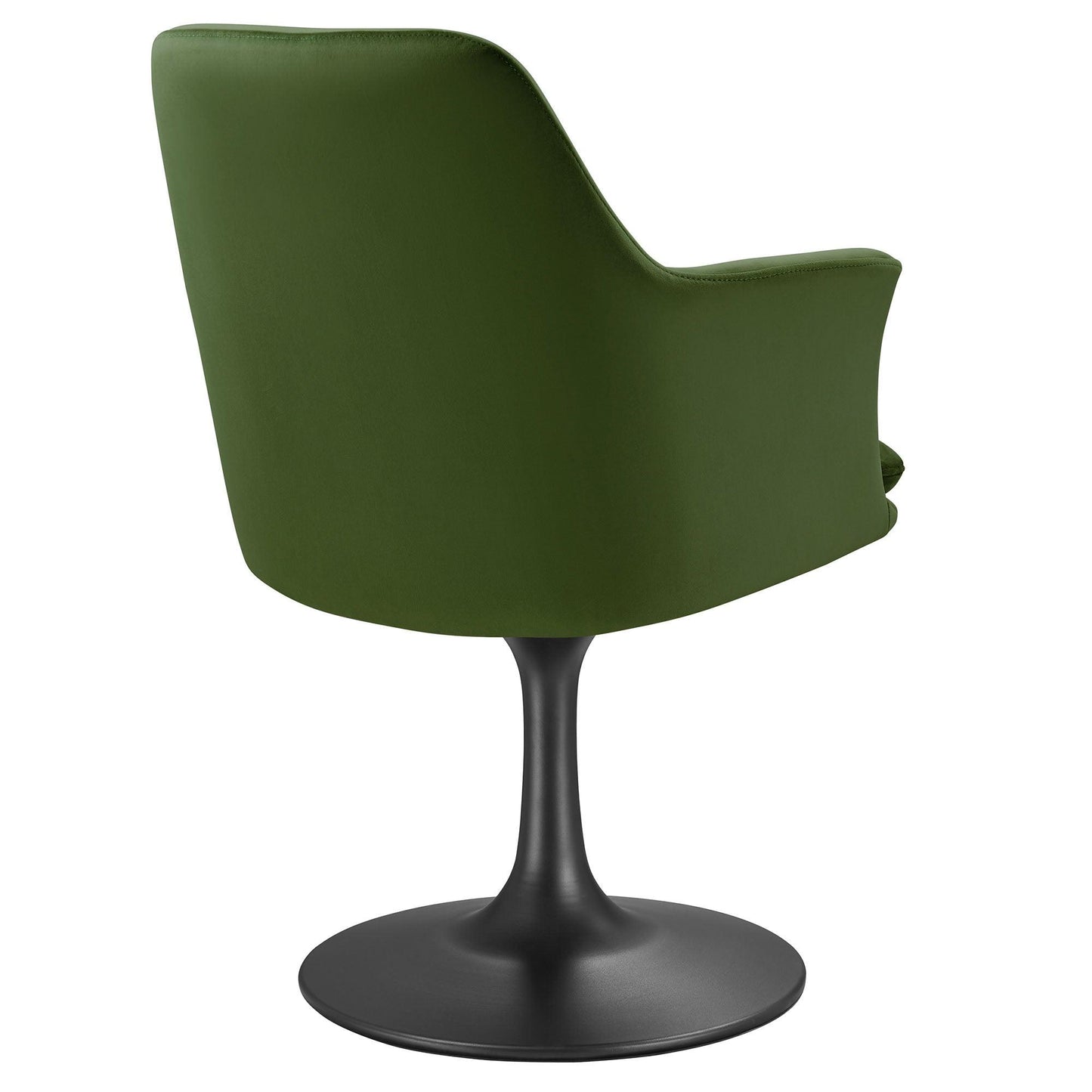 Lippa Performance Velvet Swivel Dining Armchair by Modway FredCo