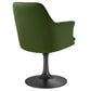 Lippa Performance Velvet Swivel Dining Armchair by Modway FredCo