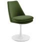 Lippa Performance Velvet Swivel Dining Chair by Modway FredCo