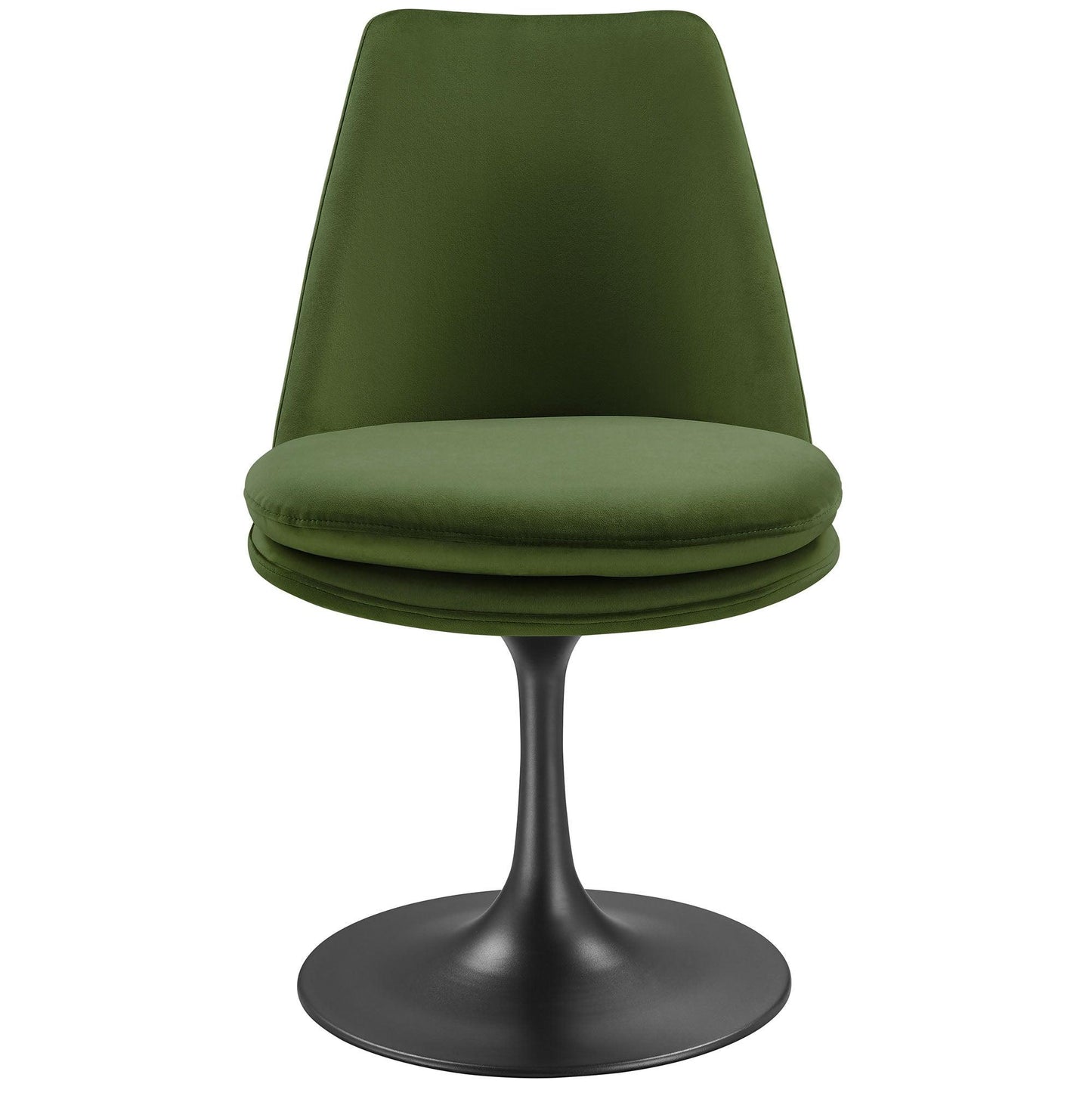 Lippa Performance Velvet Swivel Dining Chair by Modway FredCo