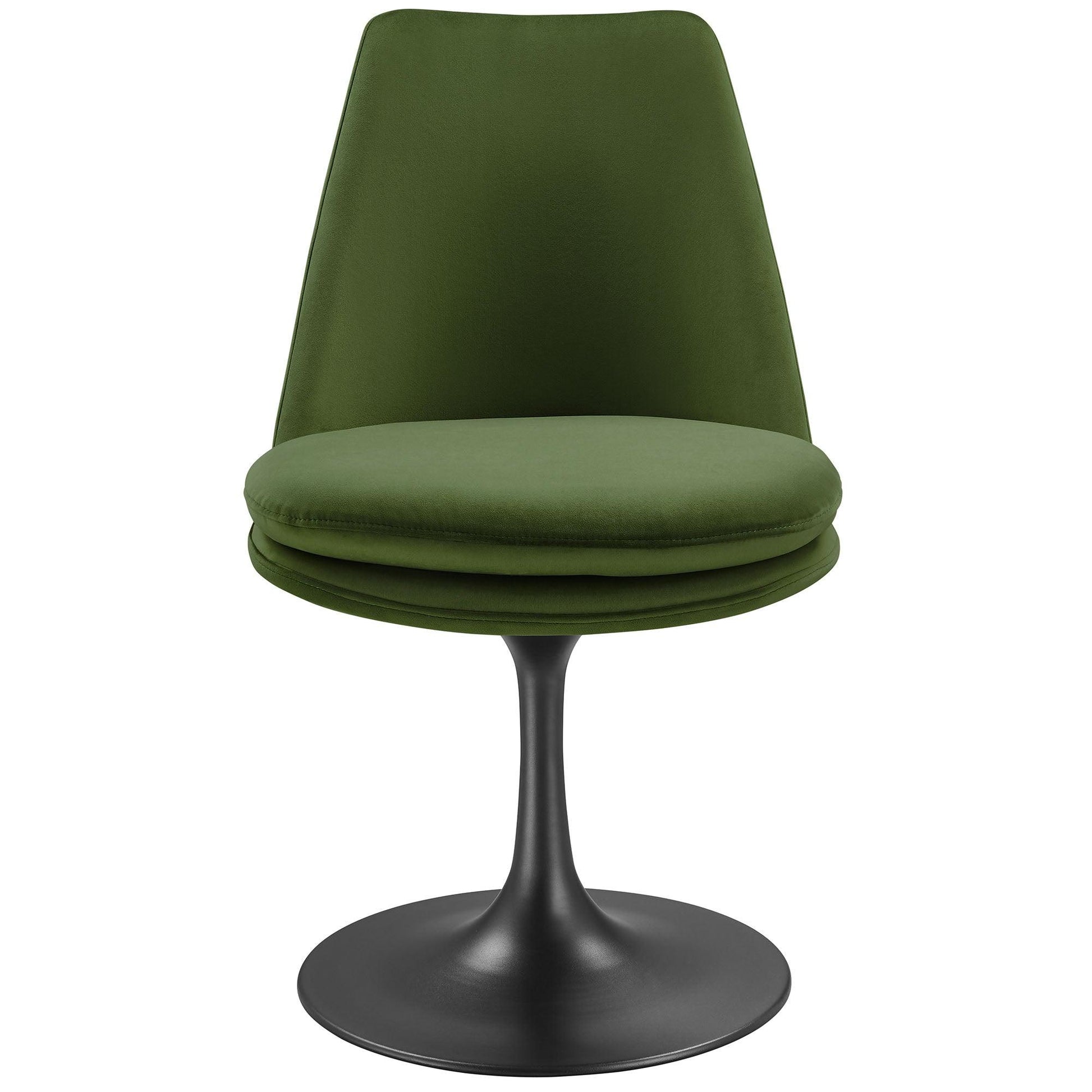 Lippa Performance Velvet Swivel Dining Chair by Modway FredCo