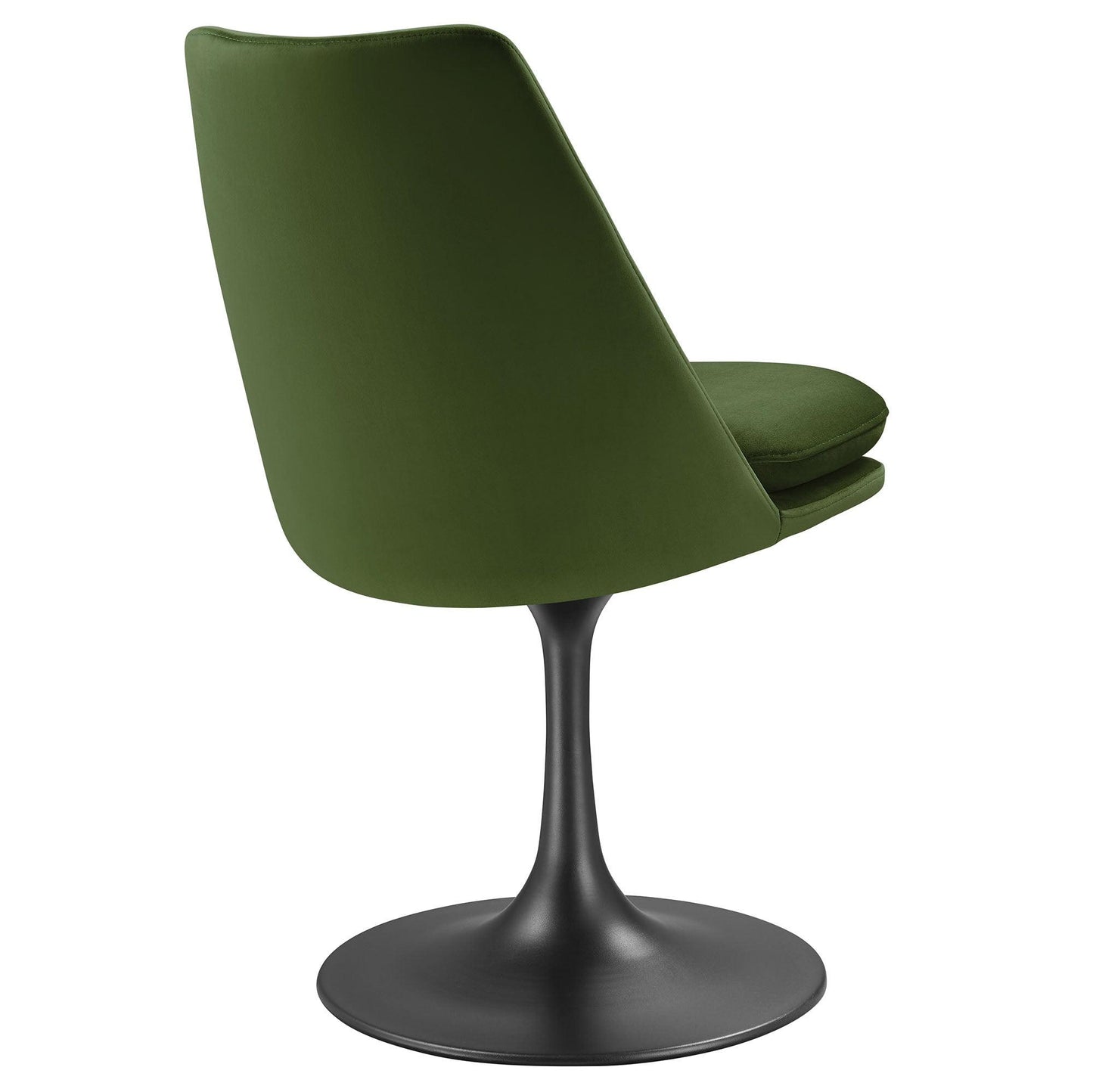Lippa Performance Velvet Swivel Dining Chair by Modway FredCo