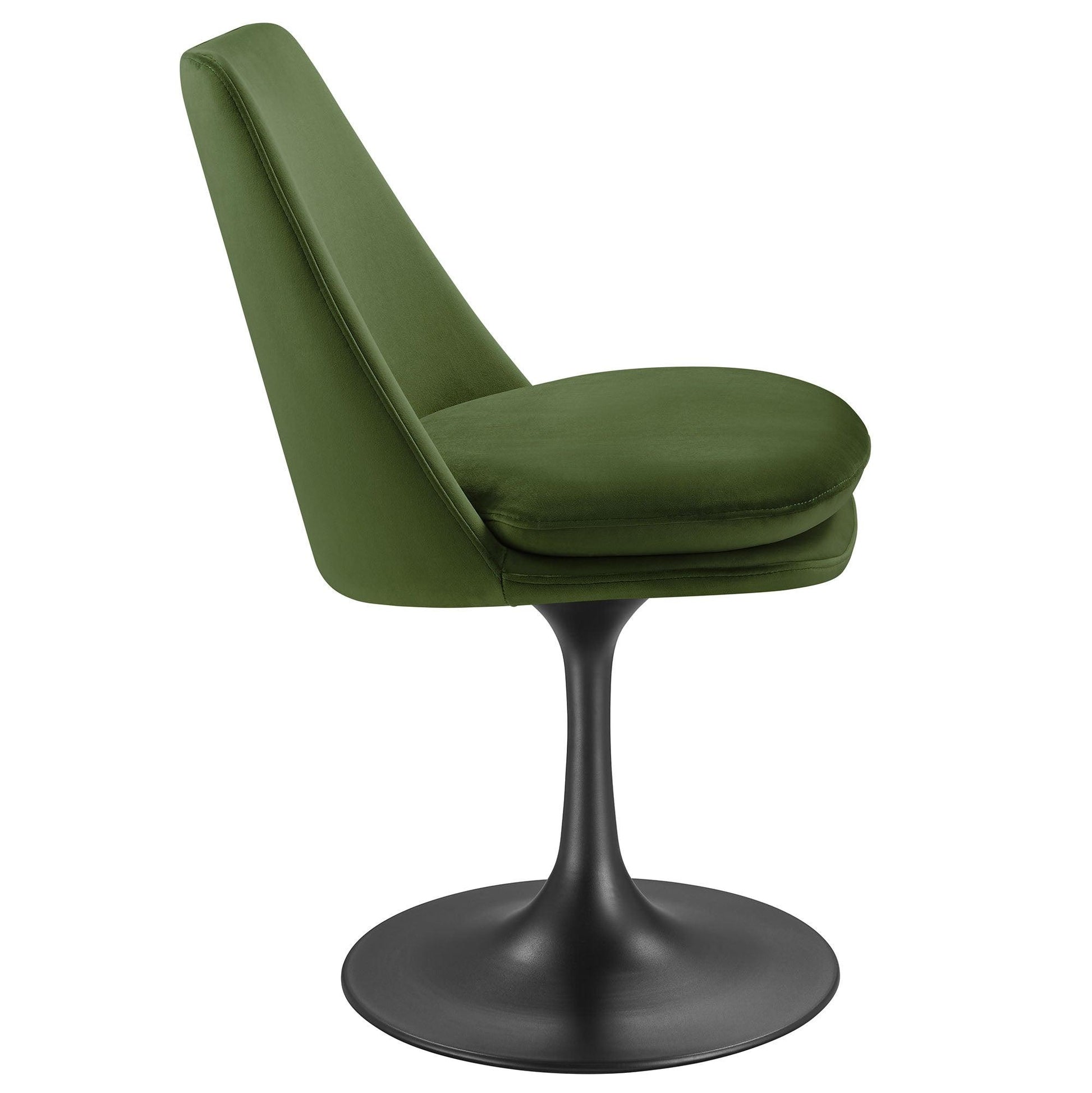 Lippa Performance Velvet Swivel Dining Chair by Modway FredCo