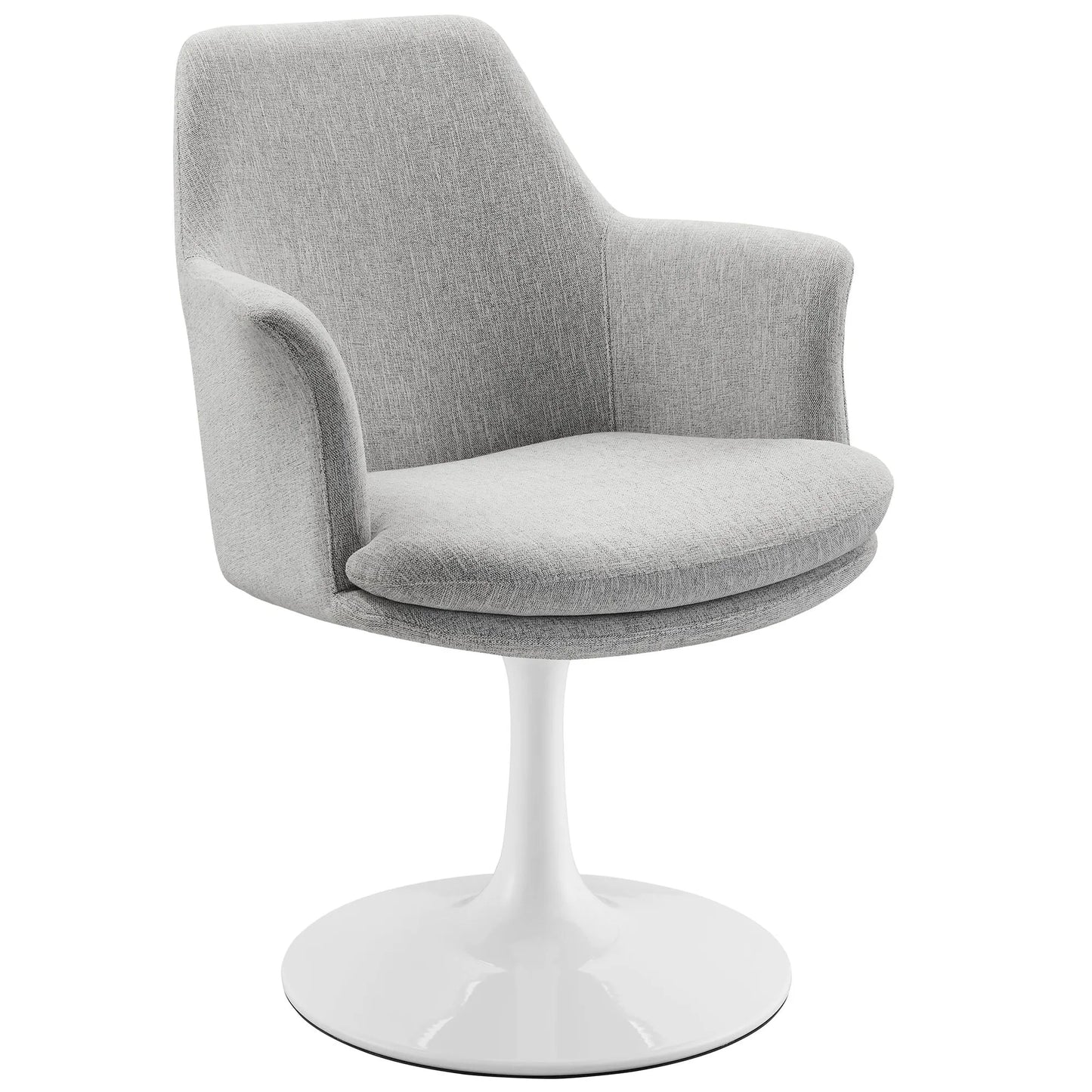 Lippa Swivel Dining Upholstered Armchair by Modway EEI-6956 FredCo