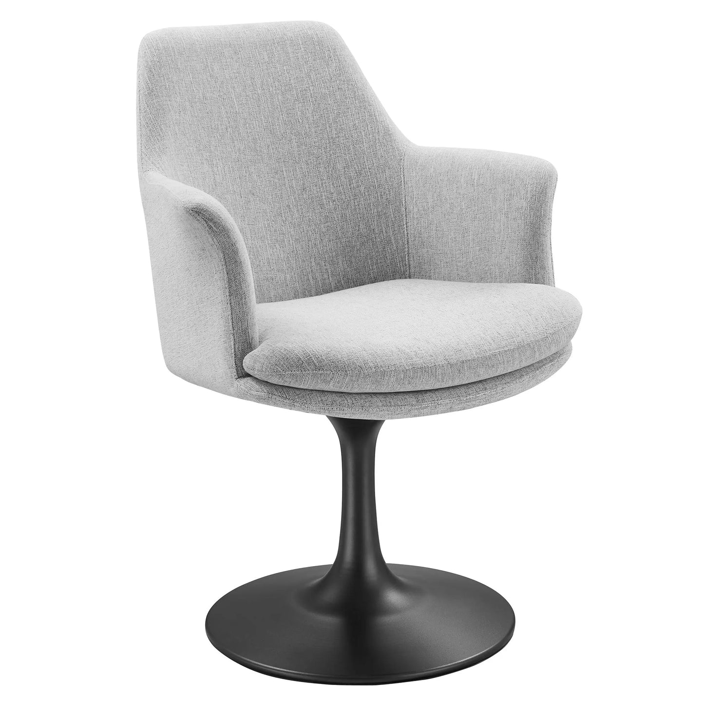 Lippa Swivel Dining Upholstered Armchair by Modway EEI-6956 FredCo