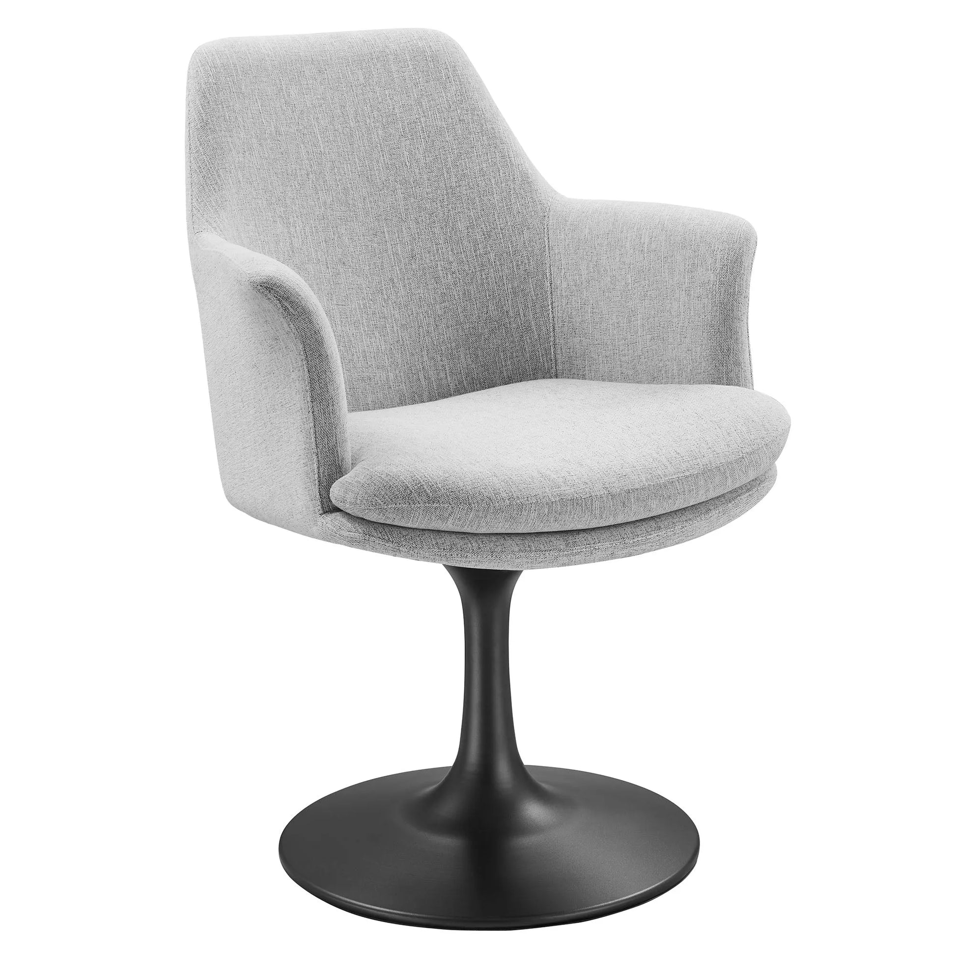 Lippa Swivel Dining Upholstered Armchair by Modway EEI-6956 FredCo