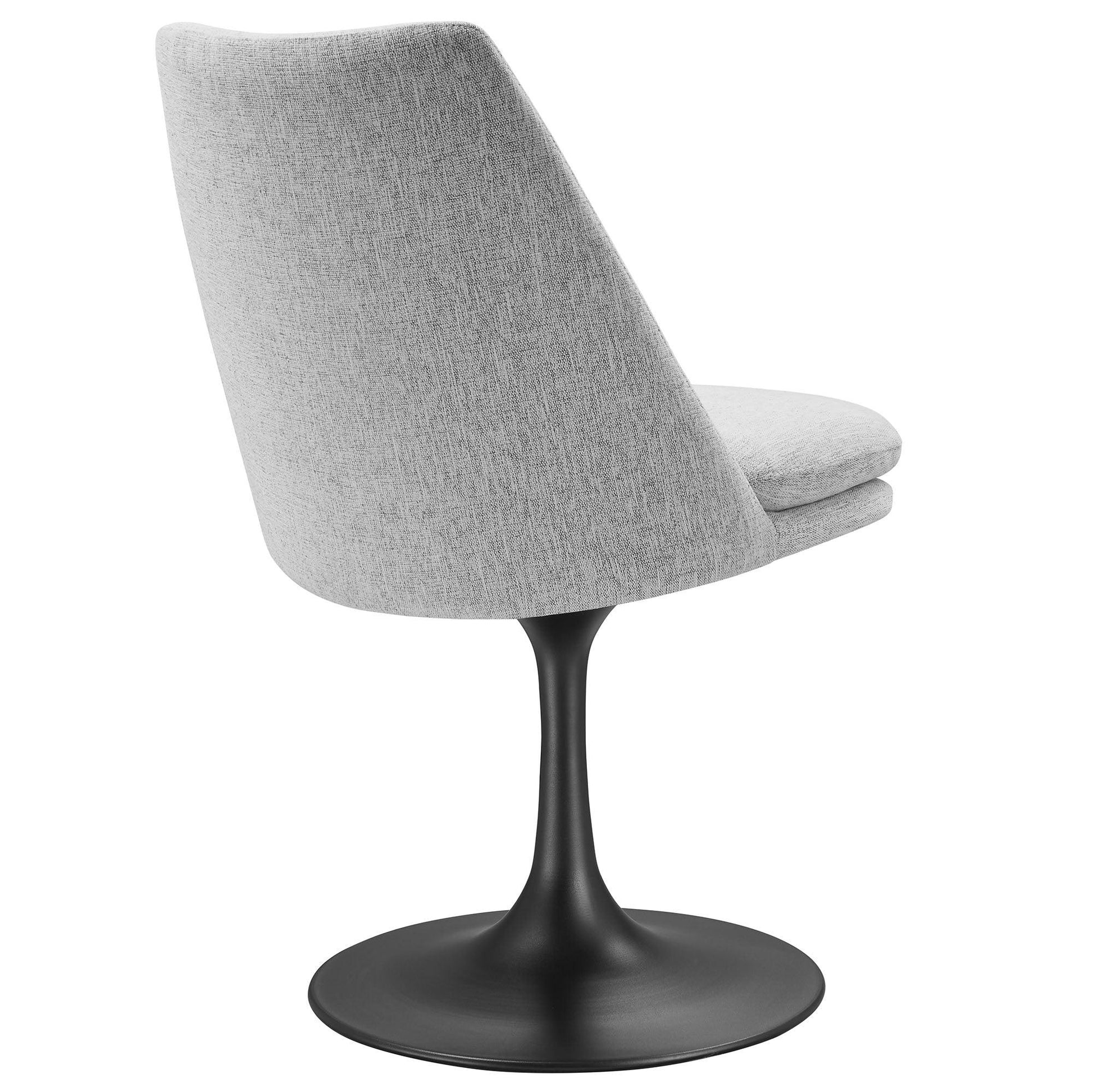 Lippa Upholstered Swivel Dining Chair by Modway FredCo