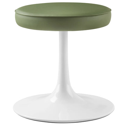 Lippa Vegan Leather Round Stool by Modway EEI-7264 FredCo
