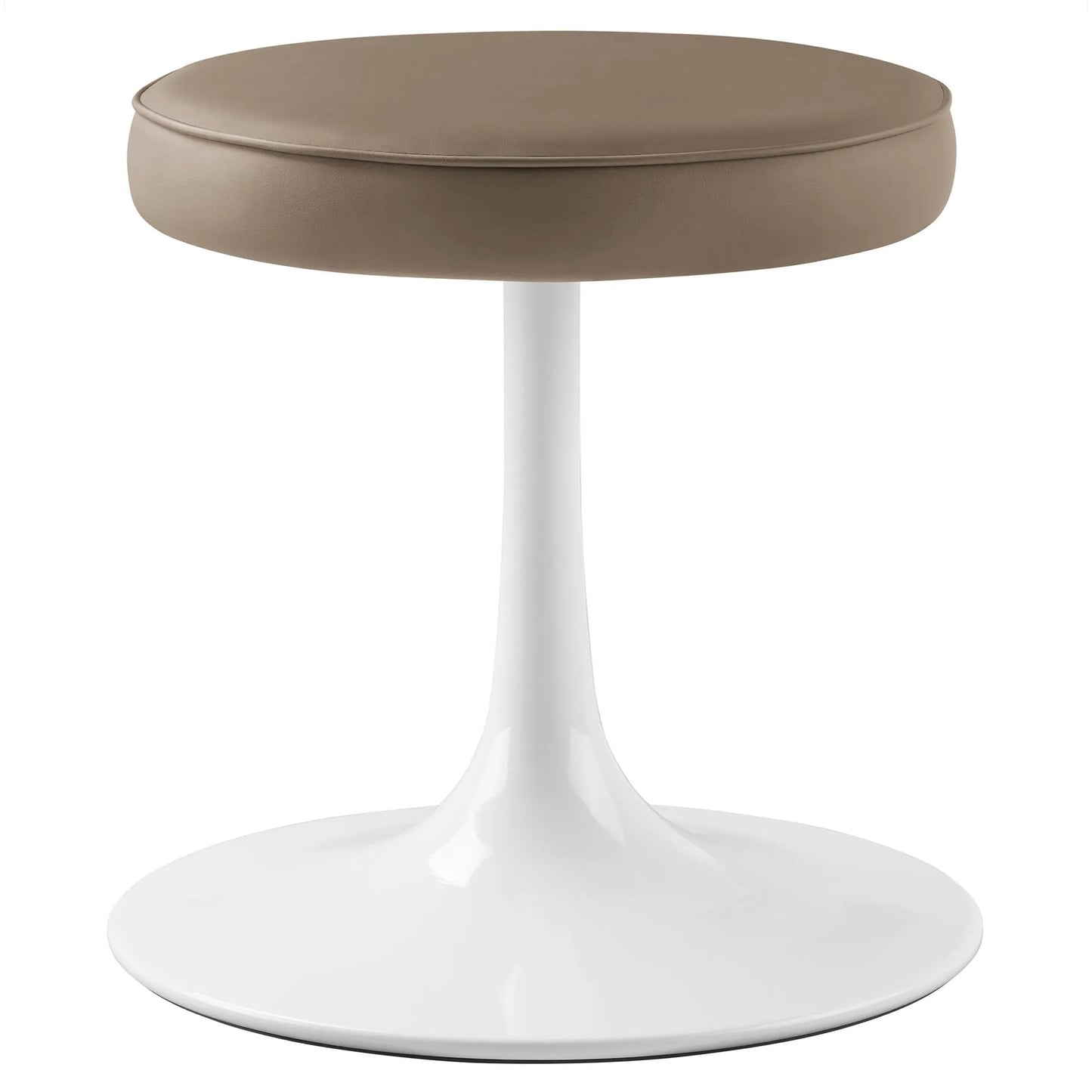 Lippa Vegan Leather Round Stool by Modway EEI-7264 FredCo