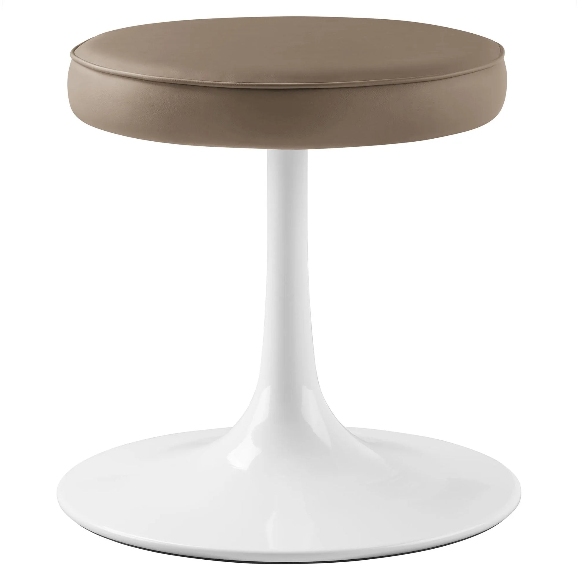 Lippa Vegan Leather Round Stool by Modway EEI-7264 FredCo