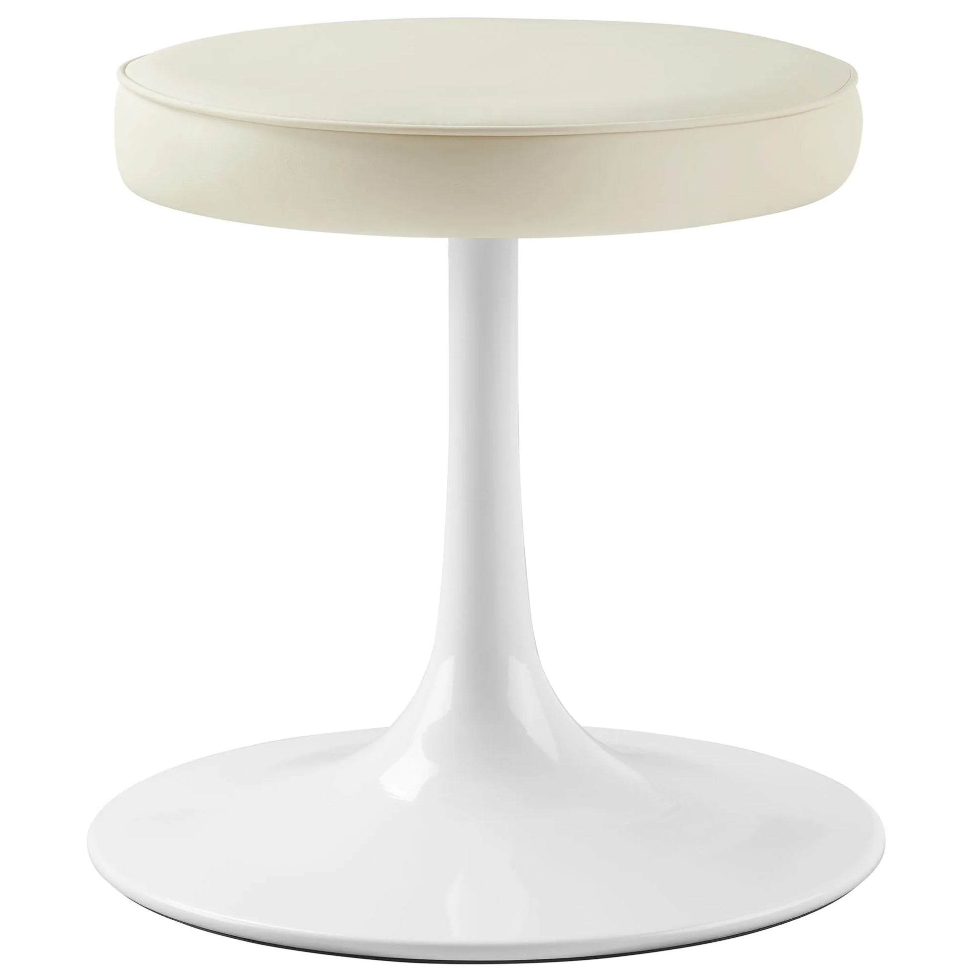 Lippa Vegan Leather Round Stool by Modway EEI-7264 FredCo