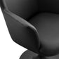 Lippa Vegan Leather Swivel Dining Armchair by Modway FredCo