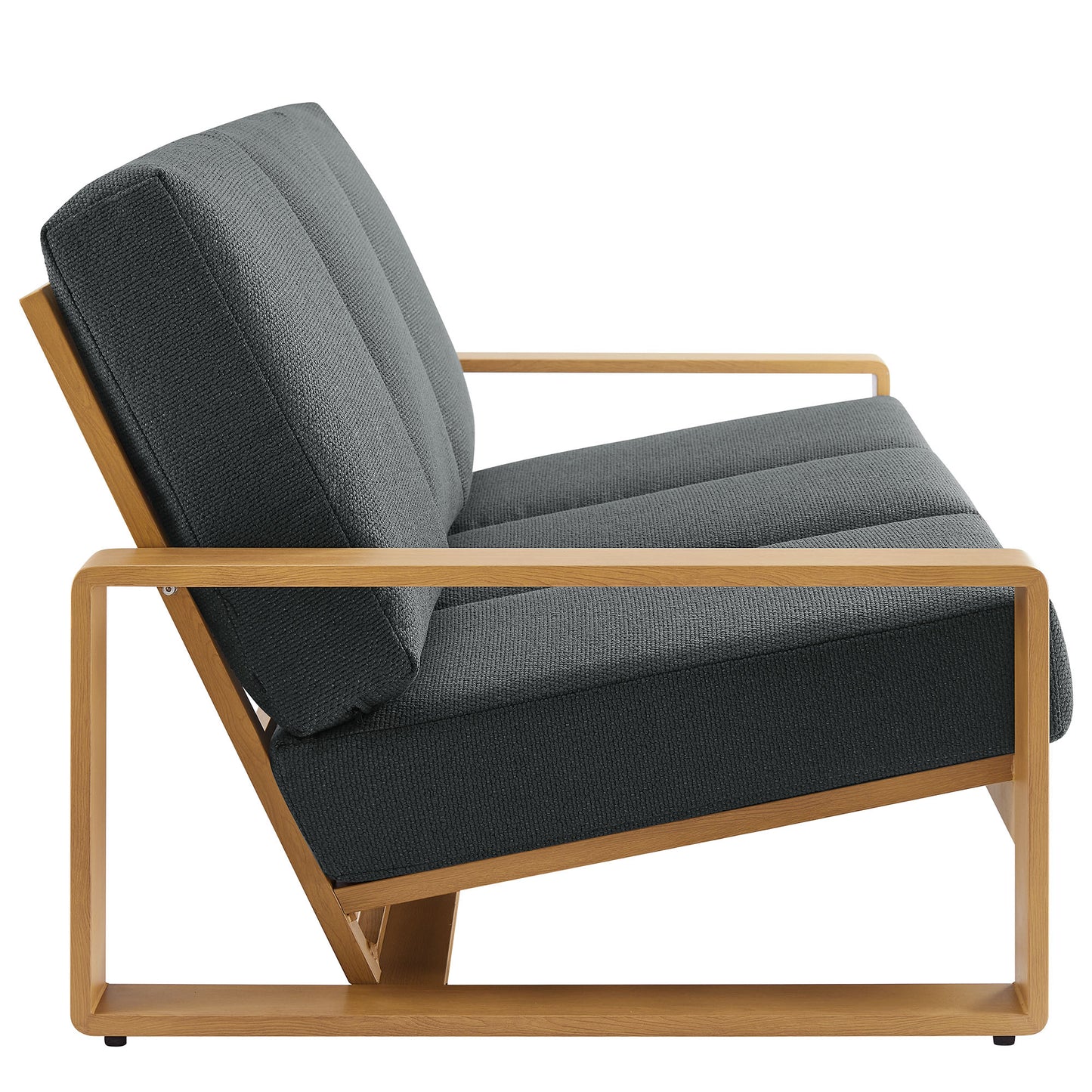 Lirienne 2-Piece Outdoor Patio Aluminum Faux Wood Furniture Set by Modway EEI-7304 FredCo