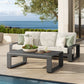 Lirienne 2-Piece Outdoor Patio Aluminum Furniture Set by Modway EEI-7307 FredCo