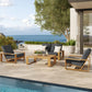 Lirienne 4-Piece Outdoor Patio Aluminum Faux Wood Furniture Set by Modway EEI-7322 FredCo