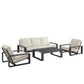 Lirienne 4-Piece Outdoor Patio Aluminum Furniture Set by Modway EEI-7306 FredCo