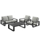 Lirienne 4-Piece Outdoor Patio Aluminum Furniture Set by Modway EEI-7323 FredCo